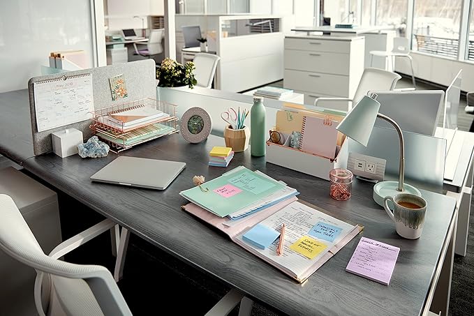 Post-it Sticky Notes, 4x6 in, Sweet Sprinkles | 100% Recycled Material | Clean Removal | Pack of 8