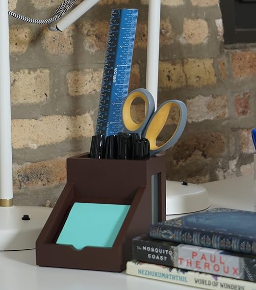 Victor EZ12PBL Plastic Dual Color 12 Inch Easy Read Ruler with Inches, Centimeters and Millimeters Measurements, Blue/Black