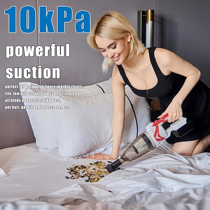 RichFire Cordless Vacuum Cleaner for Makita Battery,Wireless Handheld Power Vacuum Cleaner for Home, Boat, Workshop, Pet Hair, Furniture Cleaning(Tool Only No Battery)