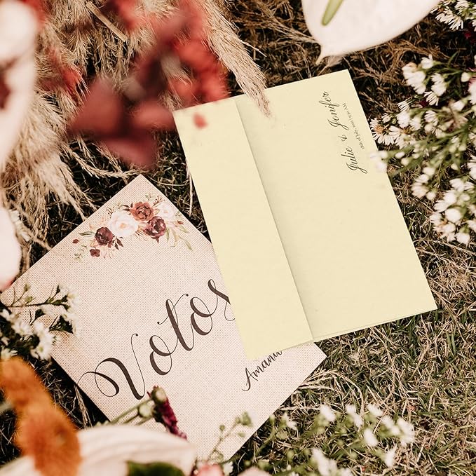 100 Pack A2 Ivory Envelopes, Goefun 4.375 x 5.75 Printable Invitation Envelopes 120 GSM, Cream Self Seal for DIY Greeting Cards, Photos, Invitations, Weddings, Graduation, Baby Shower