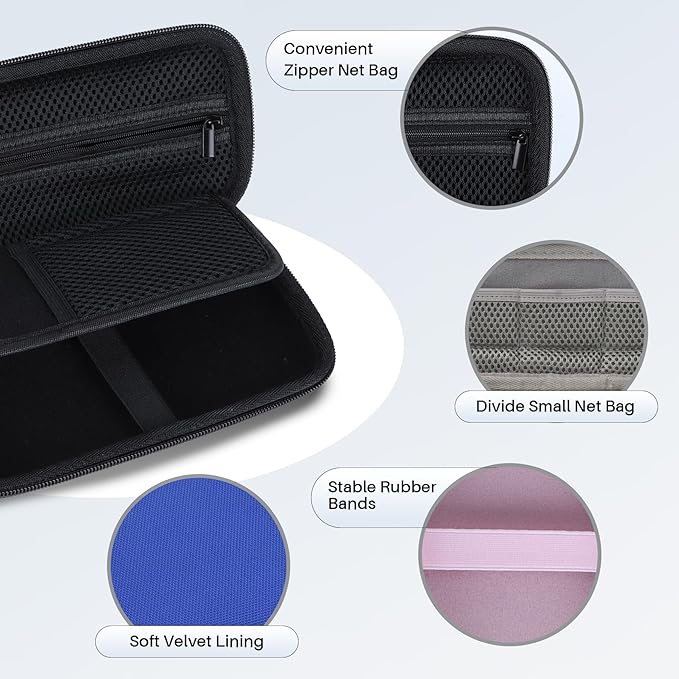 Hard Case Replacement for Texas Instruments TI-84 Plus CE/TI-84 Plus/TI-Nspire CX II CAS/TI-Nspire CX II/TI-83 Plus/TI-89 Titanium/TI-85 / TI-86 Color Graphing Calculator (Purple Case)