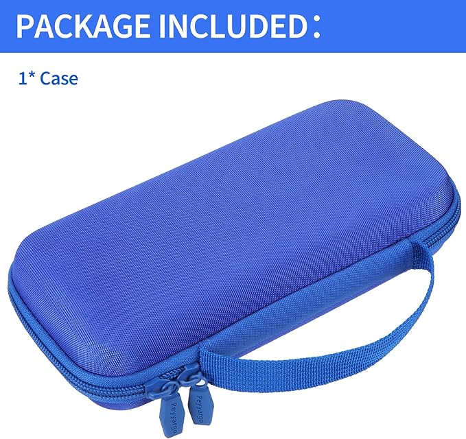 Storage Case Compatible with Texas Ti-84 Plus CE/TI-84 Plus/TI-Nspire CX II CAS/TI-Nspire CX II/TI-83 Plus/TI-89 Titanium/TI-85/TI-86 Calculator (Sky Blue)