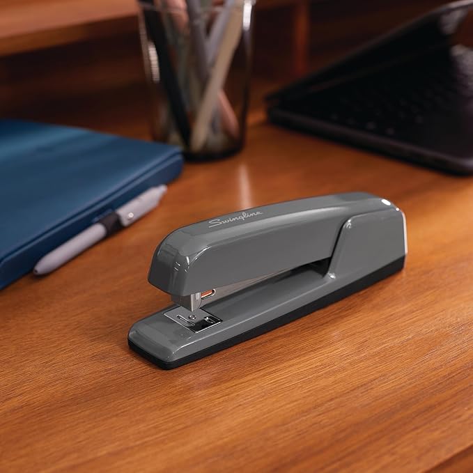 Swingline Stapler, 30 Sheet Capacity, 747 Business Stapler, Jam Free, Metal, Steel Gray (74759)