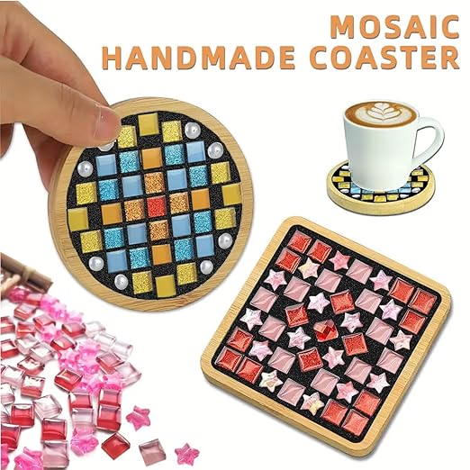 OOTDART Mosaic Crystal Grout, Mosaics Tile Tools, Mosaic Tile Accessories – Essential for Handmade Grouting and Perfect for DIY Craft Projects (Dark Gray, 8.8oz)