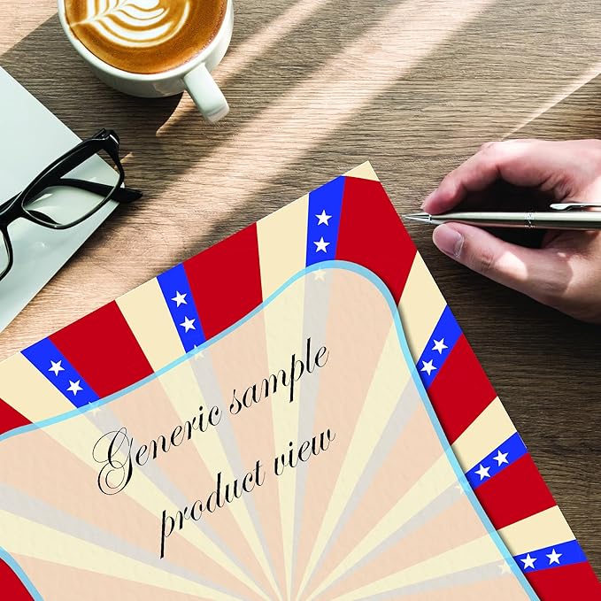 Americana Letterhead Laser & Inkjet Printer Paper, 100 pack