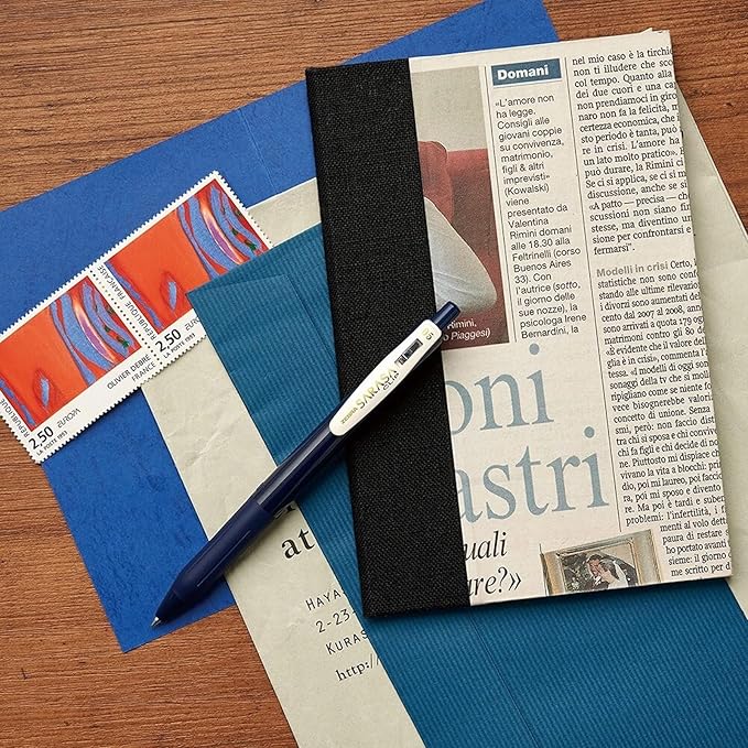 Zebra Pen Sarasa Clip Retractable Gel Pen, 0.5mm Fine Point, Dark Assorted Colors, Ideal for School Supplies and Teacher Supplies, 5-Pack (47455)