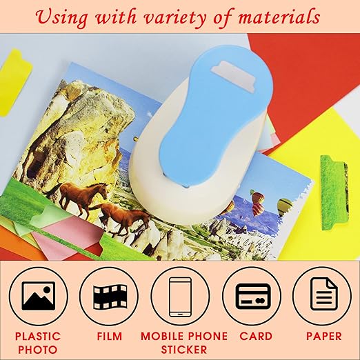 Tab Punch, Tab File Folder Punch 2 inch for Planner Inserts, Sketchbook, Scrapbook, Note, School Book, Paper Craft Supplies…