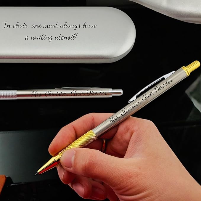 Custom Engraved Mechanical Pencil Set – Personalized 0.7mm & 2.0mm Refillable Drafting Tools – Gift for Architects, Engineers, Students, Designers, Graduation (Pencils Set Engraved)