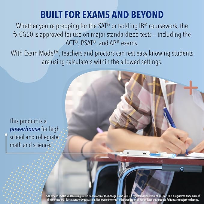 CASIO PRIZM FX-CG50 Color Graphing Calculator