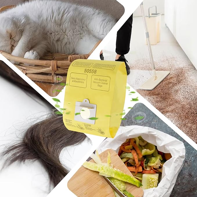 Vacuum Cleaner Bags Fit for Kenmore Canister Type C/Q 50555 50557 50558 and Type C-5, 20PCs By Improvedhand