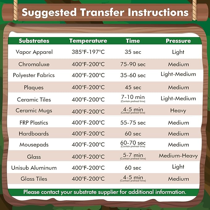 Koala Sublimation Paper 150 Sheets 3.5x9 Inches for Heat Transfer DIY Gift Compatible with Inkjet Sublimation Printer 105gsm