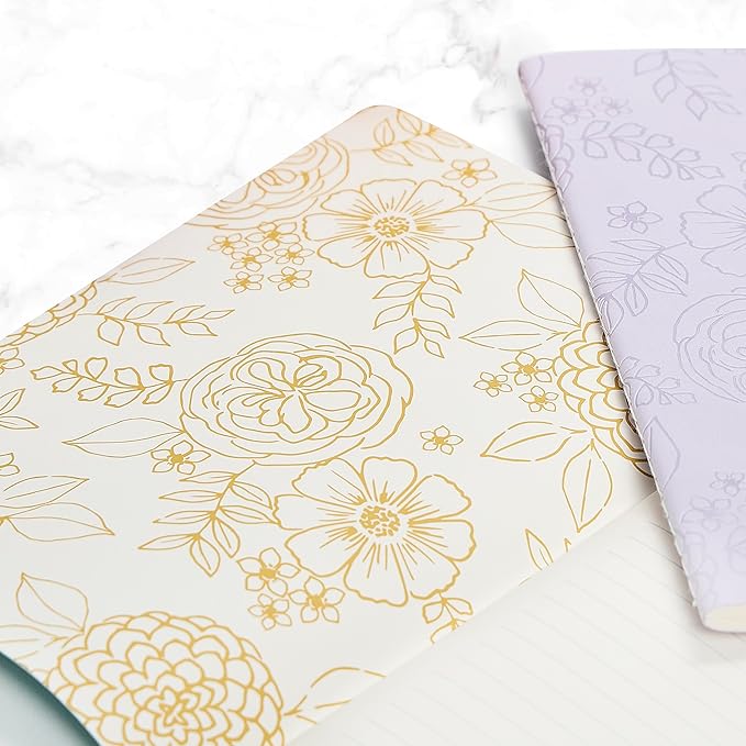 Papyrus Luxurious Elegant Journal - Exquisite Journal for Writing, Sketching, and Note-Taking, 3 Pack, Assorted