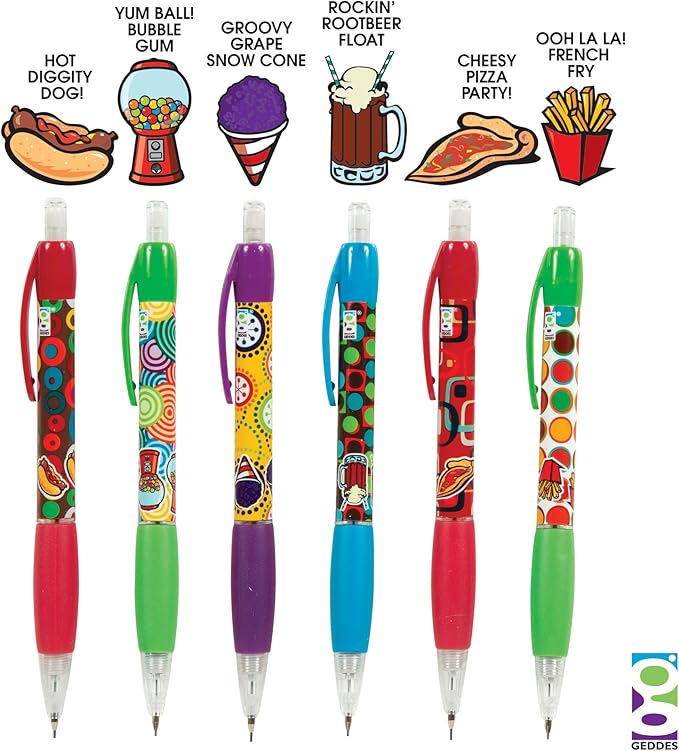 Raymond Geddes Scent-Sibles Mechanical Pencils (Pack of 96)