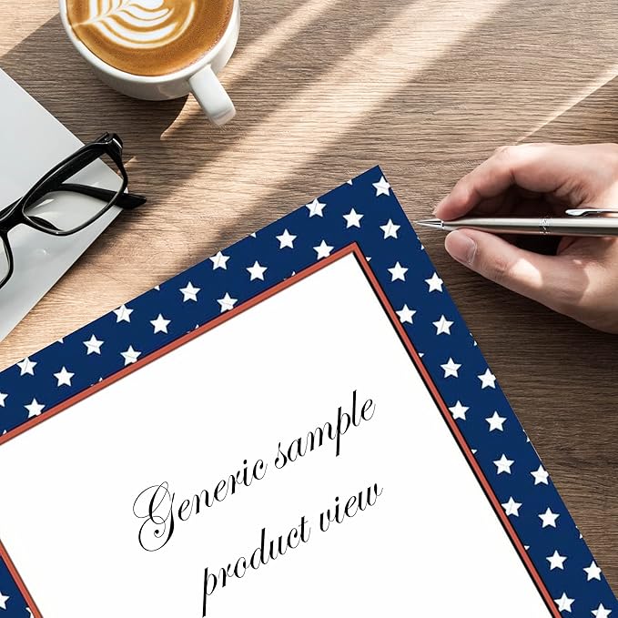 American Stars Letterhead Laser & Inkjet Printer Paper, 100 pack