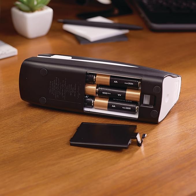 Swingline Electric Stapler, 20 Sheet Capacity, Portable, Full Strip, Plug In or Battery, Black (48200)