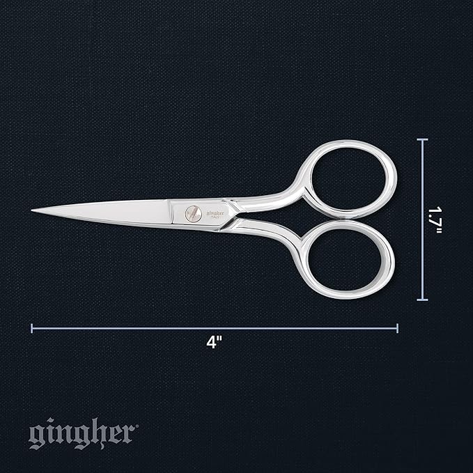Gingher Embroidery Scissors 4"