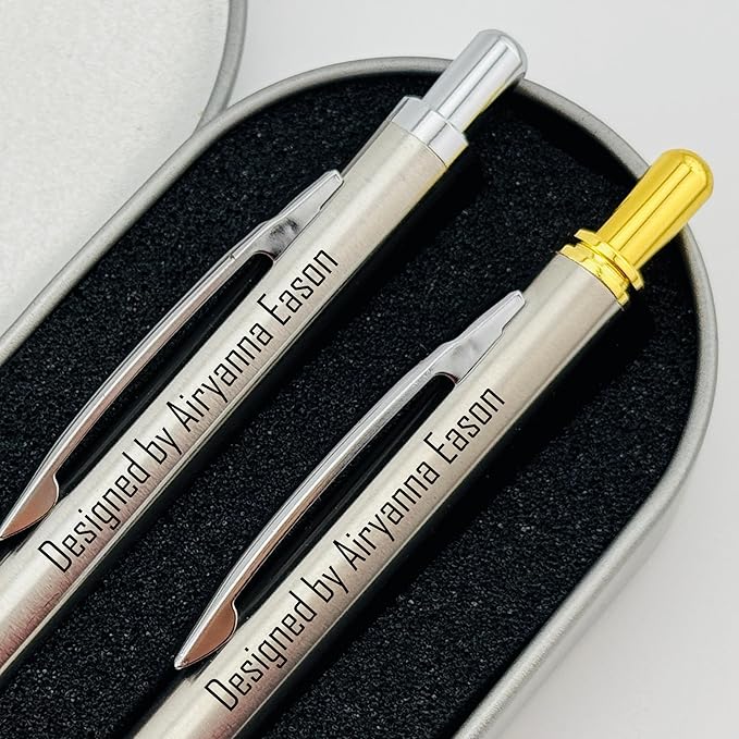 Custom Engraved Mechanical Pencil Set – Personalized 0.7mm & 2.0mm Refillable Drafting Tools – Gift for Architects, Engineers, Students, Designers, Graduation (Pencils Set Engraved)