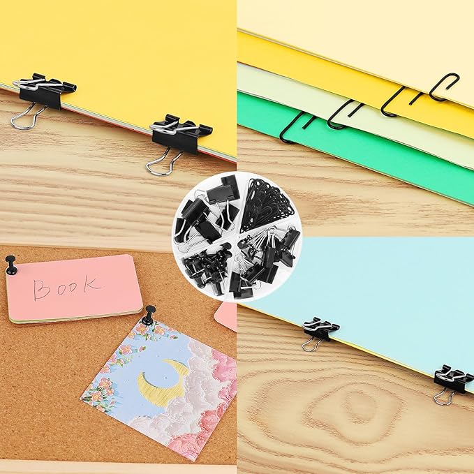 Scissors，Office Supplies Kit, Desk Accessories Set, Products Include Scissors, Stapler, Staples, Staple Remover，Pen Holder, Paper Clips, Push Pins, Binder Clips