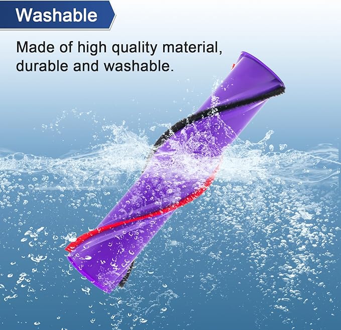 Garbage fighter Vacuum Attachments Quick-Release Motorhead Cleaner for Dyson V6 DC58 DC59 DC61 DC62 DC72 DC74 Models Cleaner SV04 SV06 SV09 Replacement Part Electric Head for Hardwood Floor Carpets