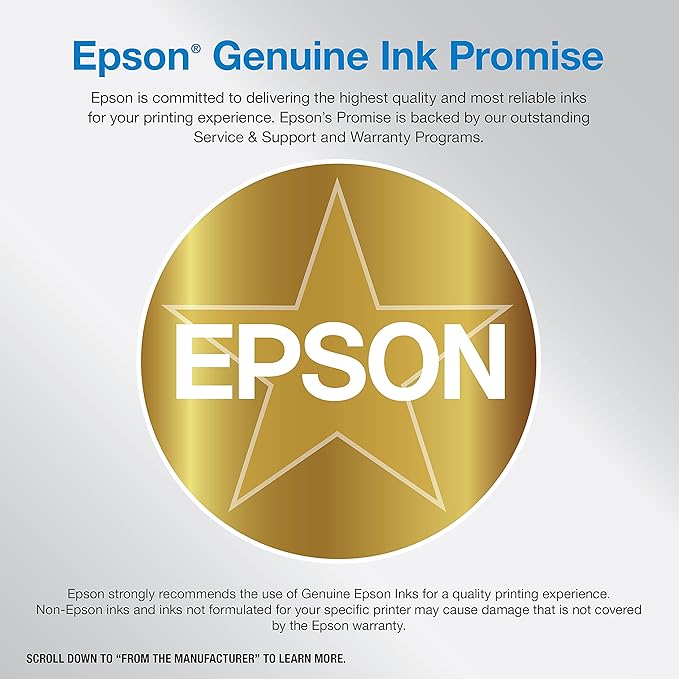 Epson EcoTank ET-2800 Wireless Color All-in-One Cartridge-Free Supertank Printer with Scan and Copy â€“ The Ideal Basic Home Printer - White, Medium