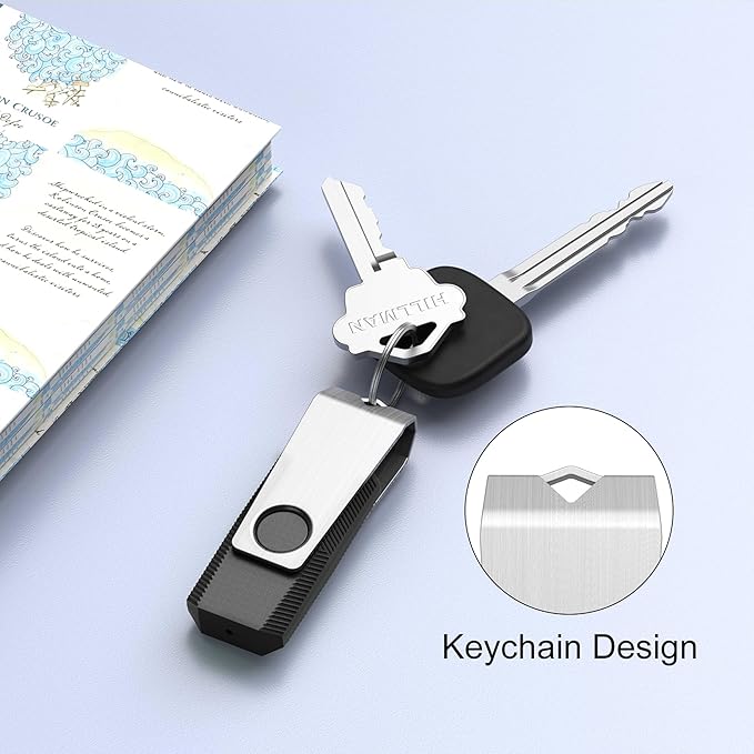 TOPESEL USB Storage Flash Drive,100PCS 8GB Bulk USB 2.0 Flash Drive Bulk Pack, Flash Drives Memory Stick, USB Drive Thumb Drives Flash Memory Stick Swivel (8G, 100 Pack, Black)