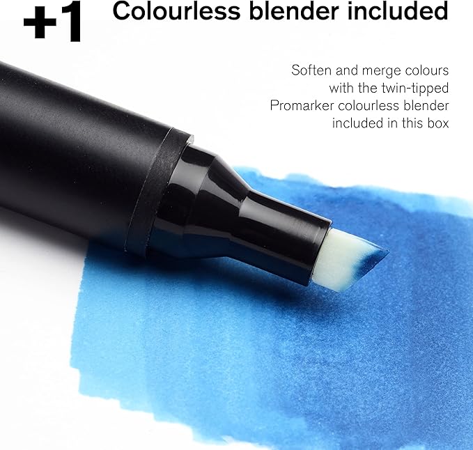 Winsor & Newton ProMarker Brush Set, 12 Count, Neutral Tones