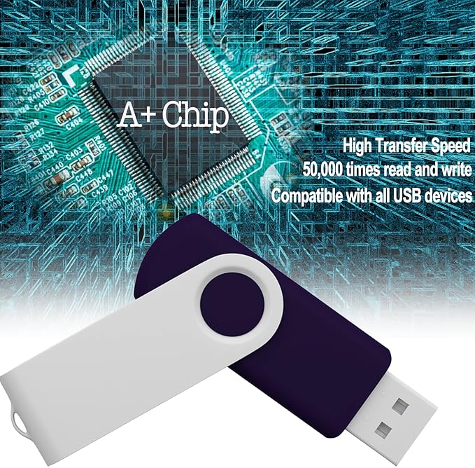 2GB USB Flash Drive 20 Pack JBOS Thumb Drives 2 GB USB Drives Memory Stick Swivel 2G Gig Stick USB2.0 Pen Drive for Date Storage, 2 Gig UBS Flash Drive, Zip Drive, Jump Drive, USB Stick, Black