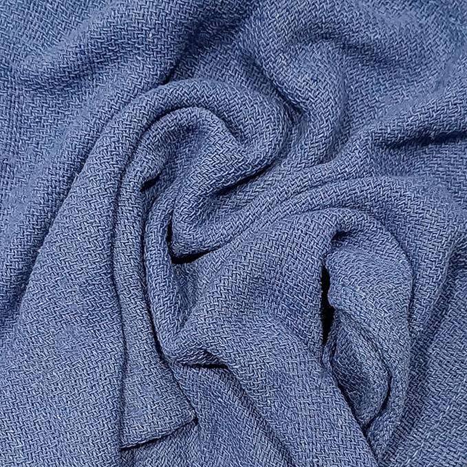 Premium Blue Huck Towels – (100 Pack) 15 x 27 inches 100% Cotton Bulk Towel for General Cleaning, Auto Shop, and Hospital Use, Super Absorbent, Machine Washable Cloth