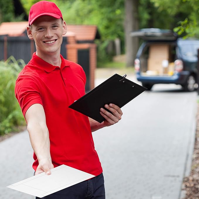 ValBox 9x11.5 Self Seal Photo Document Mailers 25 Pack Stay Flat White Cardboard Envelopes, 9.25 x 11.75 Inches