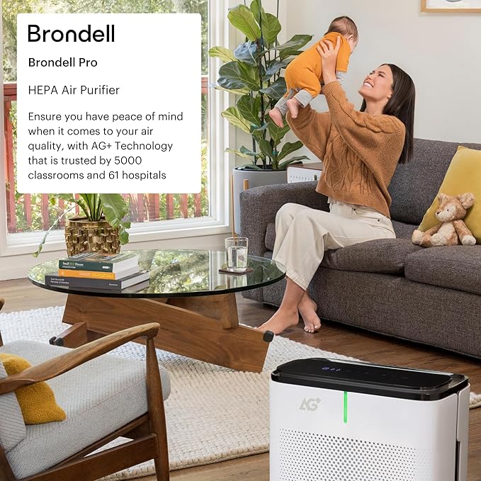 Brondell P700BB-W Pro Air Purifier Clean Air Filter Replacement Pack