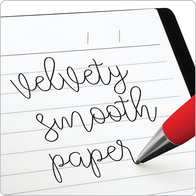 Oxford Stone Paper Notebook, School Notebook, Smooth Note-Taking Pad, Journal for Writing, 5-1/2" x 8-1/2", Blue Cover, 60 Sheets, (161641) | (Pack of 12)