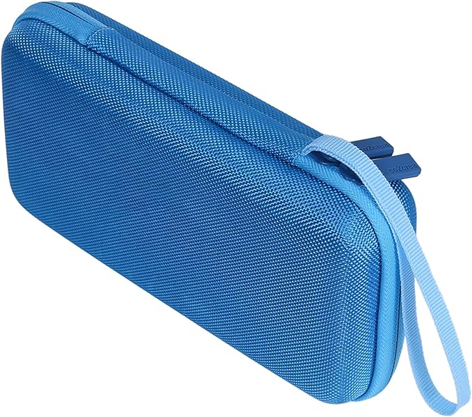 co2CREA Carrying Case for Texas Instruments TI-84 Plus CE Python Enhanced/TI-84/TI-Nspire CX II CAS/TI-Nspire CX II/TI-83 Plus/TI-89 Titanium/TI-85/TI-86 Color Graphing Calculator, Blue Case