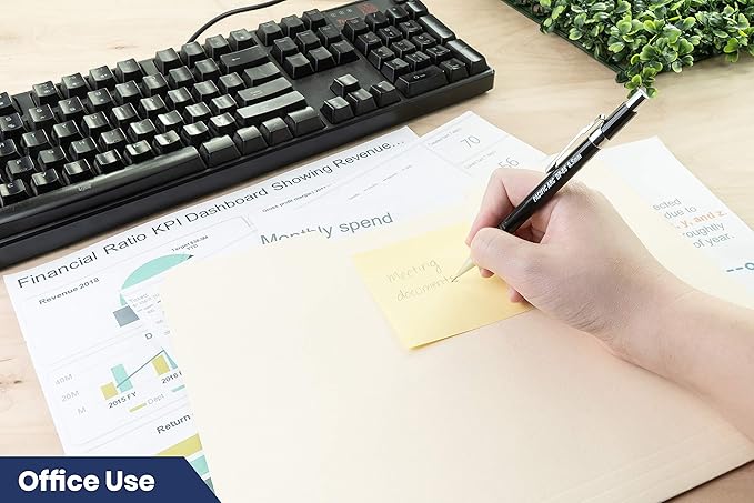 Pacific Arc Mechanical Pencil Set, .5 mm, .7mm, .9 mm Mechanical Pencil with 3 Spare Erasers, Refillable Lead Pencil Holder for Drafting, Sketching, and Drawing