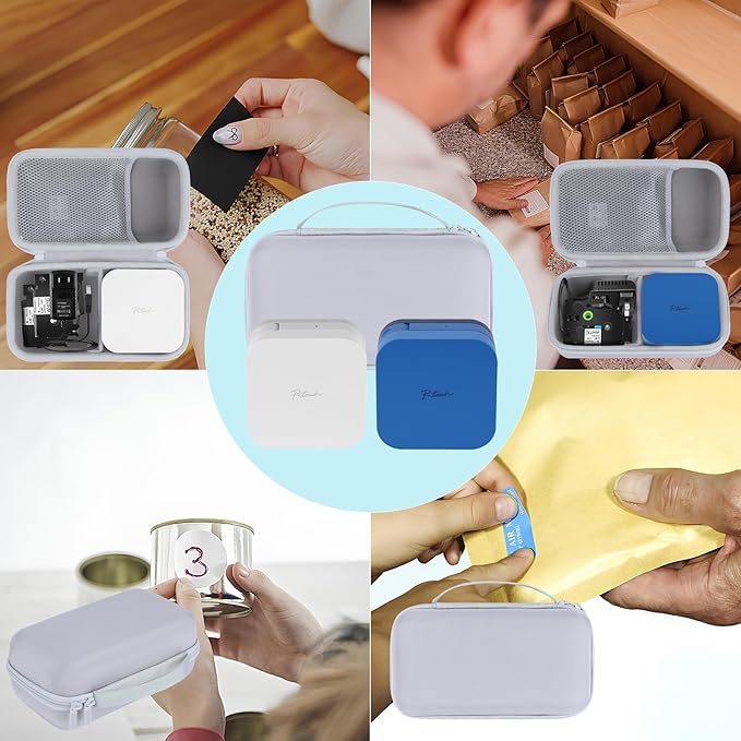 Storage Case Compatible with Brother P-Touch Cube Color PTP300BT Smartphone Label Maker