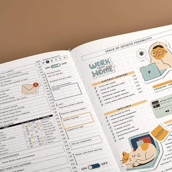 CAGIE Bullet Dotted Journal Notebook 320 Pages 100 GSM Paper Hardcover A5 Dot Grid Notebook Leather Journals for Writing Women Men Work Journaling, Green