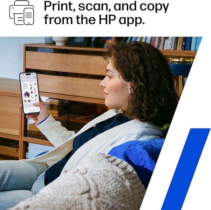 HP Smart Tank 7602 Wireless All-in-One Ink Tank Printer, Scanner, Copier with 2 years of ink included, Best-for-home office, Refillable, AI-enabled (28B98A)