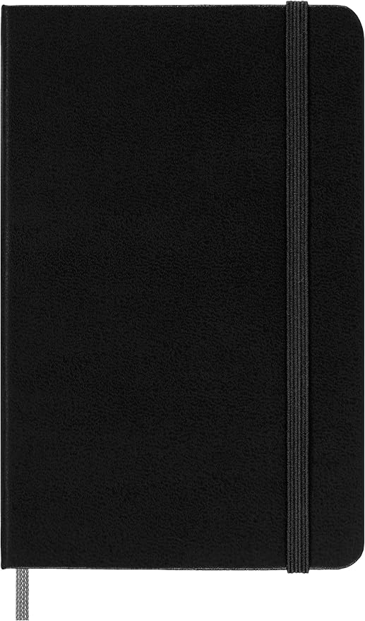 Moleskine Smart Notebook, Pocket, Ruled, Black, Hard Cover (3.5 x 5.5)