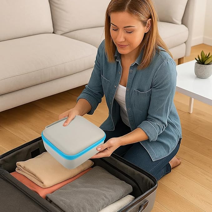 GWCASE Storage Case for Brother PT-N10 Personal Handheld Label Maker, Portable Carrying Holder Organizer for Label Tapes and Other Accessories（Bag Only）