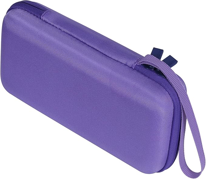 co2CREA Carrying Case for Texas Instruments TI-84 Plus CE Python Enhanced/TI-84/TI-Nspire CX II CAS/TI-Nspire CX II/TI-83 Plus/TI-89 Titanium/TI-85/TI-86 Color Graphing Calculator, Iris Purple Case
