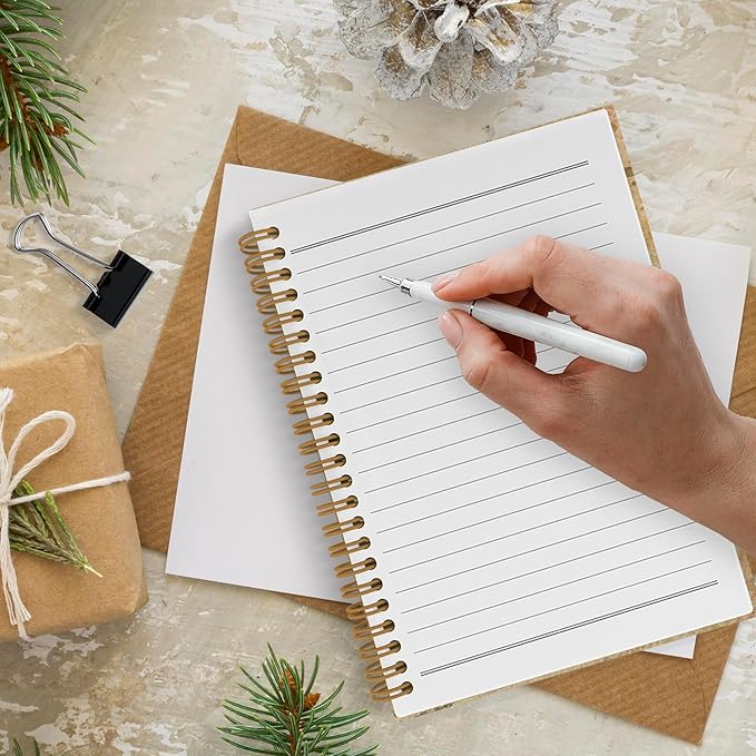 Daisy Flower Journal Notebook, Floral Journal, Vintage Floral Spiral Notebook, Boho Botanical Notebooks for School Work, Spring Retro Floral Office Supplies Gifts for Women Men, 5.5x8.3 Inch