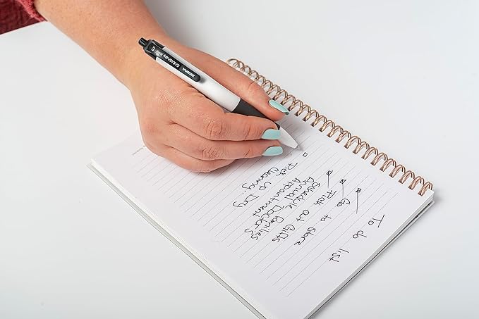 Zebra Pen Sarasa Dry X20+ Retractable Gel Pen, Plastic Barrel with Protective Coating, Medium Point, 0.7mm, Black Ink, 12-Pack (41610)