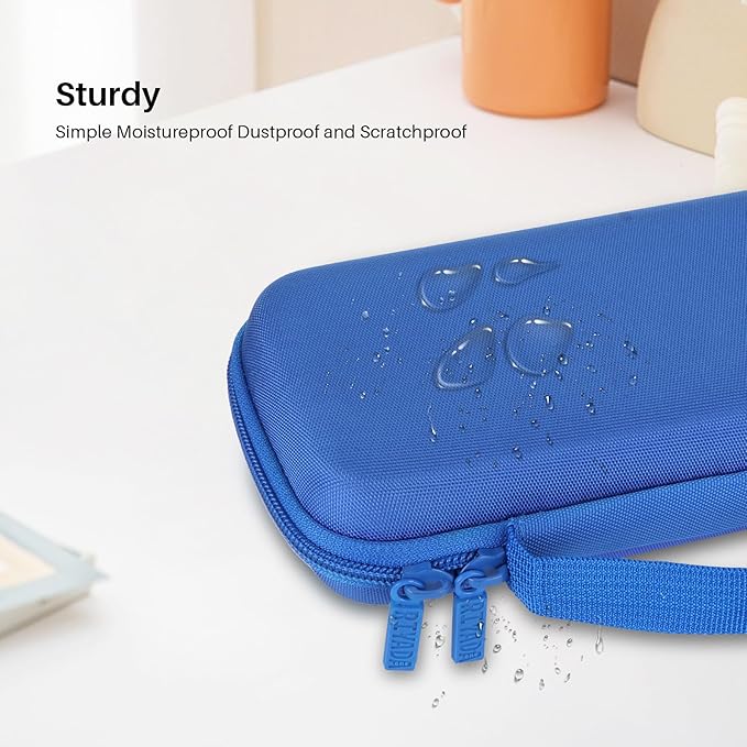 Hard Case Replacement for Texas Instruments TI-84 Plus CE/TI-84 Plus/TI-Nspire CX II CAS/TI-Nspire CX II/TI-83 Plus/TI-89 Titanium/TI-85 / TI-86 Color Graphing Calculator (Sky Blue Case)