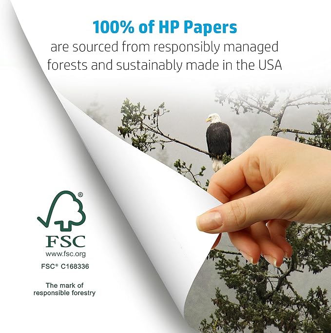 HP Printer Paper | 8.5 x 11 Paper | Premium 32 lb | 40 Case Pallet - 120,000 Sheets | 100 Bright | Made in USA - FSC Certified | 113100P