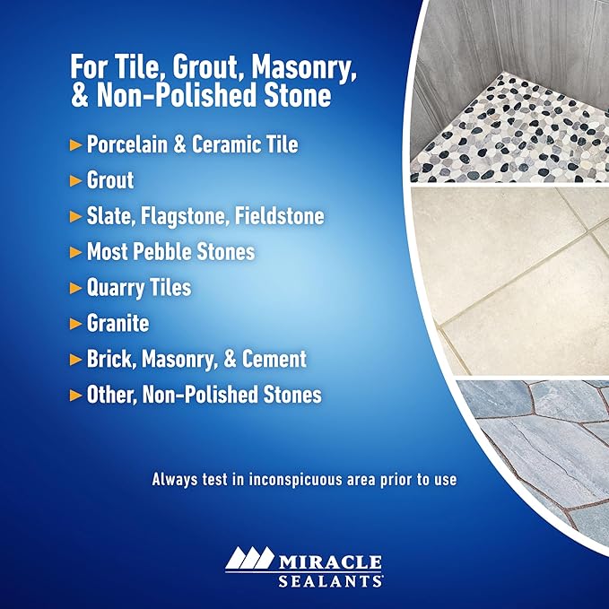 Miracle Sealants Industrial Strength Grout Cleaner and Brightener, Quart