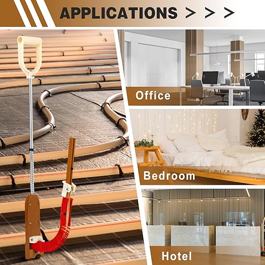 1650 Pcs Staple for Foamboard Stapler 1.65'' Staples for 1'' and 2'' Foam Board (PEX Stapler Not Included) (Red)