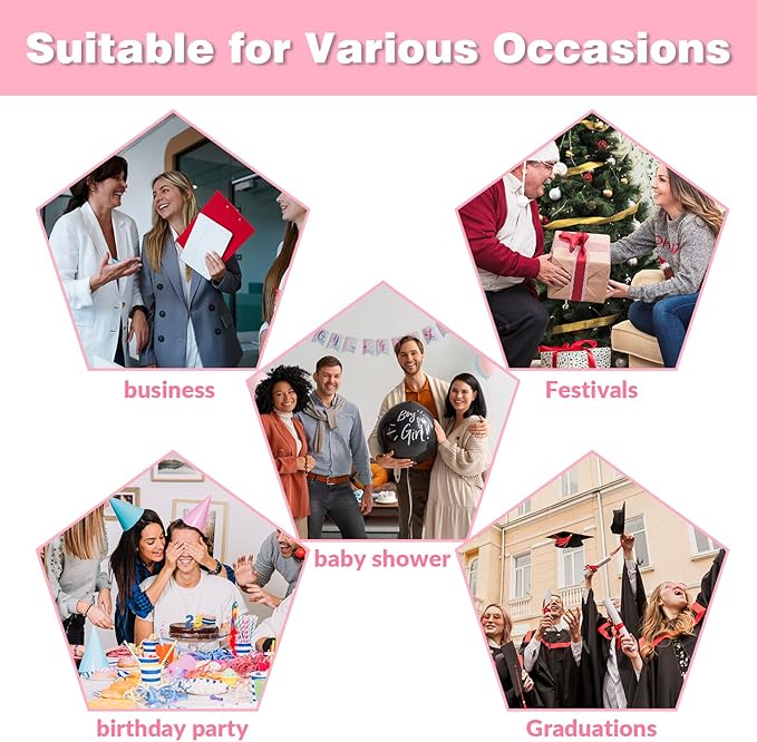 Pink A9 Blank Invitation Envelopes 50 Pack, 5-3/4 x 8-3/4 Inches Self Seal Envelopes - Ideal for Weddings, Business, RSVPs & Greeting Cards (Durable Finish)