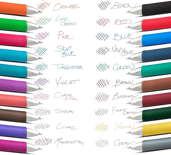 Pentel Refill Ink - For EnerGel Gel Pen, 0.7mm Metal Tip, Medium, Yellow Ink, 12 pack (LR7-G)