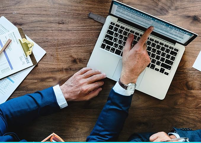 16GB USB Flash Drive 10 Pack JBOS 16 GB USB Drives Memory Stick Swivel 16G Thumb Drives 10pcs Gig Stick USB2.0 Pen Drive, 16 Gig UBS Flash Drive, Zip Drive, Jump Drive, USB Stick (Black + Blue)