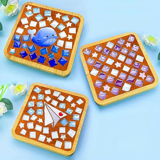 OOTDART Mosaic Crystal Grout, Mosaics Tile Tools, Mosaic Tile Accessories – Essential for Handmade Grouting and Perfect for DIY Craft Projects (Orange Red, 4.5oz)