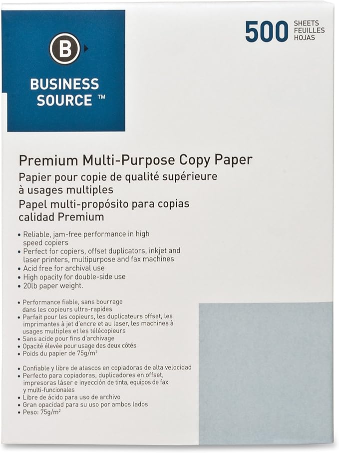 Business Source Premium Multipurpose Copy Paper